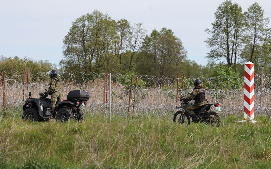 Patrol na granicy polsko-białoruskiej