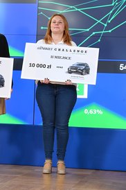 Justyna Banasiak w tegorocznym Parkiet Challenge zajęła drugie miejsce