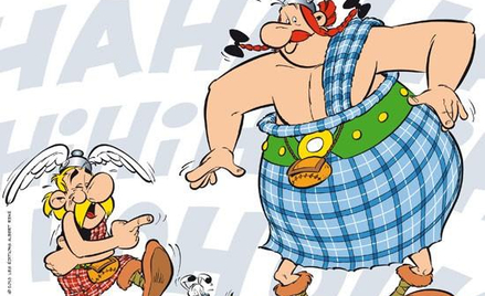 Twórca Asterixa pogodził się z córką