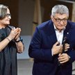 Aleksander Sokurow i Agnieszka Holland na gali wręczenia Eropejskich Nagród Filmowych, Berlin grudzi