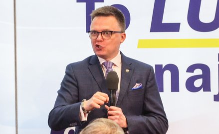 Kandydat Polski 2050 Szymon Hołownia
