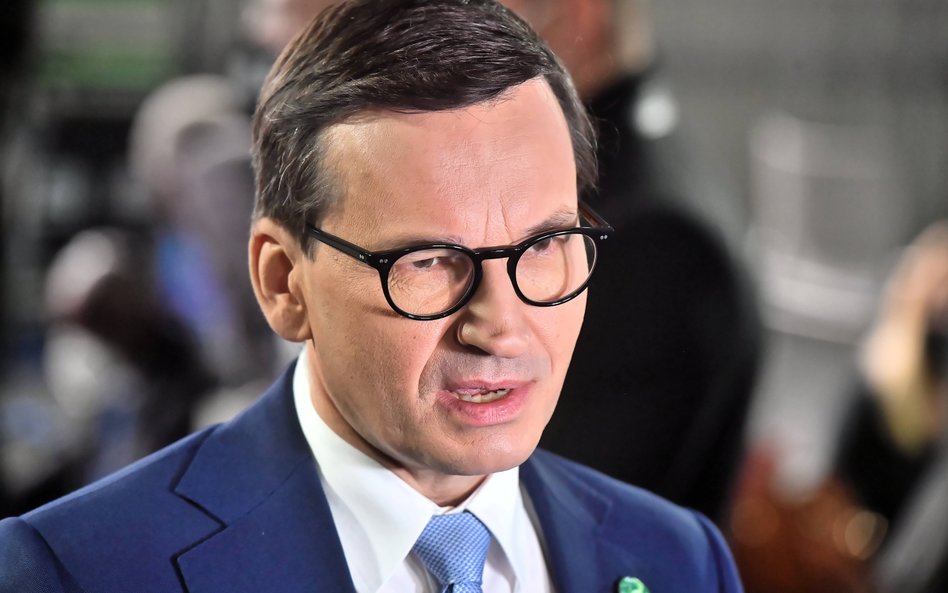 Premier Mateusz Morawiecki