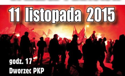 Jeden z plakatów promujący VI Marsz Patriotów