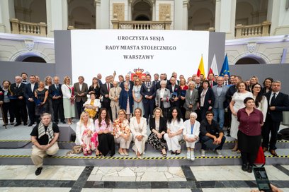 Rafał Trzaskowski odznaczył kolejnych Honorowych Obywateli Warszawy