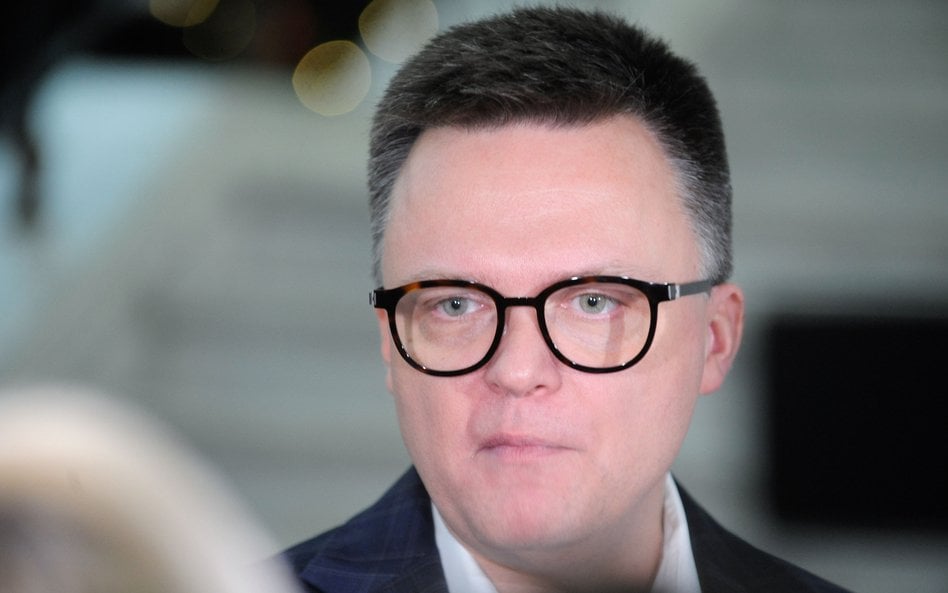 Wicemarszałek Sejmu Szymon Hołownia