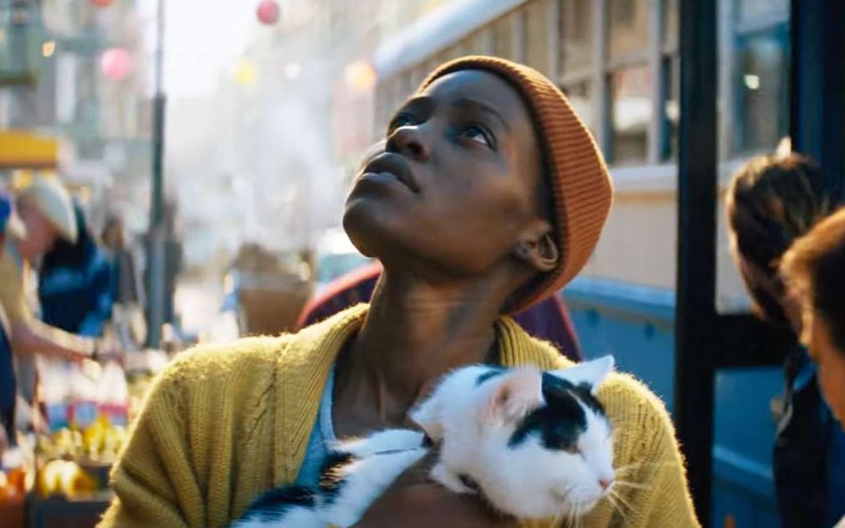 Lupita Nyong'o w filmie "Ciche miejsce, Dzień Pierwszy"