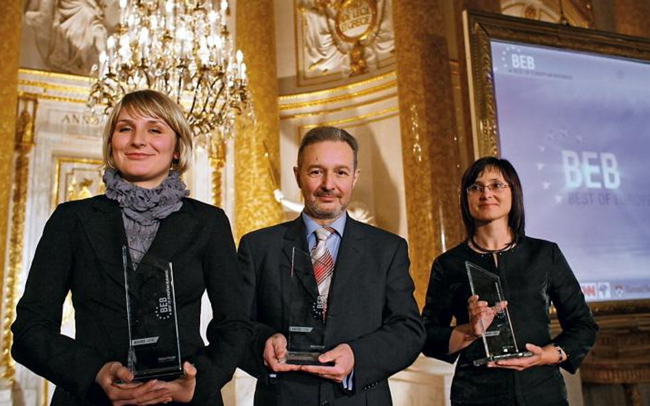 Gala Best of European Business odbyła się na Zamku Królewskim w Warszawie. Nagrody odebrali: Dominik