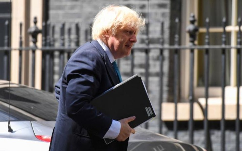 Brytyjski premier Boris Johnson