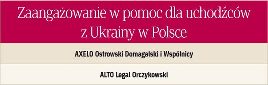 Zaangażowanie w pomoc dla uchodźców z Ukrainy w Polsce