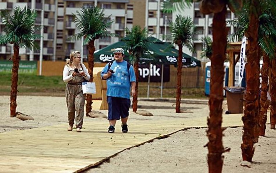 Plaża w Wilanowie