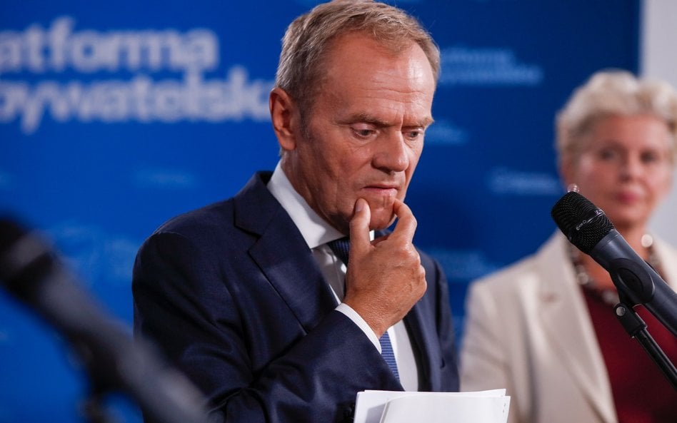 Tusk o budowie zapory: KO nie poprze kolejnego dwuznacznego przedsięwzięcia