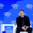 Elon Musk podczas swojego pierwszego wystąpienia na Światowym Forum Ekonomicznym w Davos