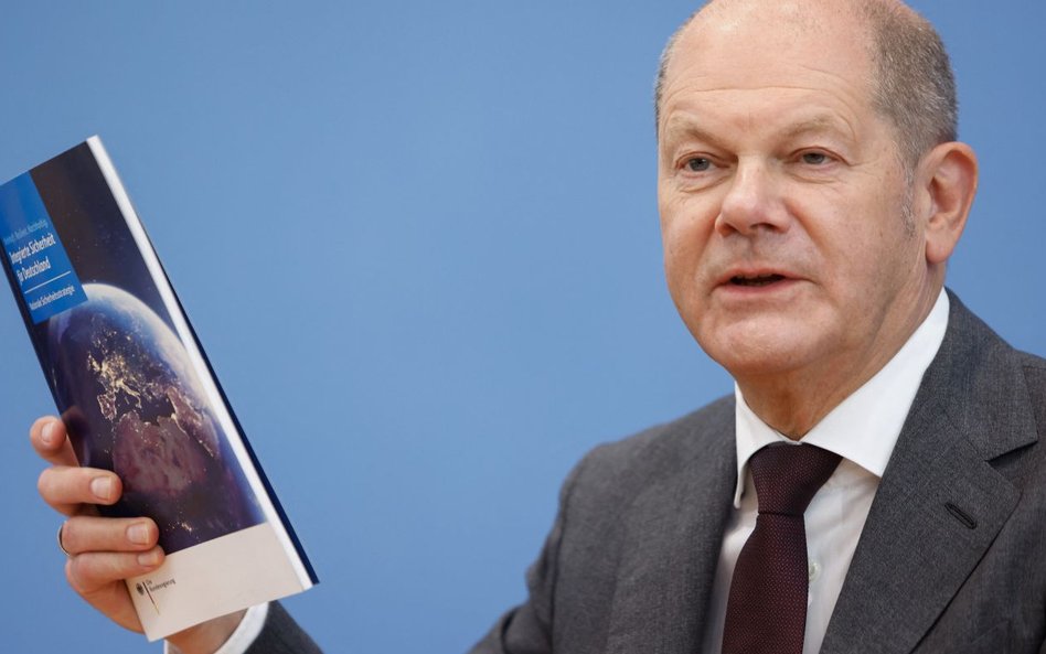 Kanclerz Niemiec Olaf Scholz