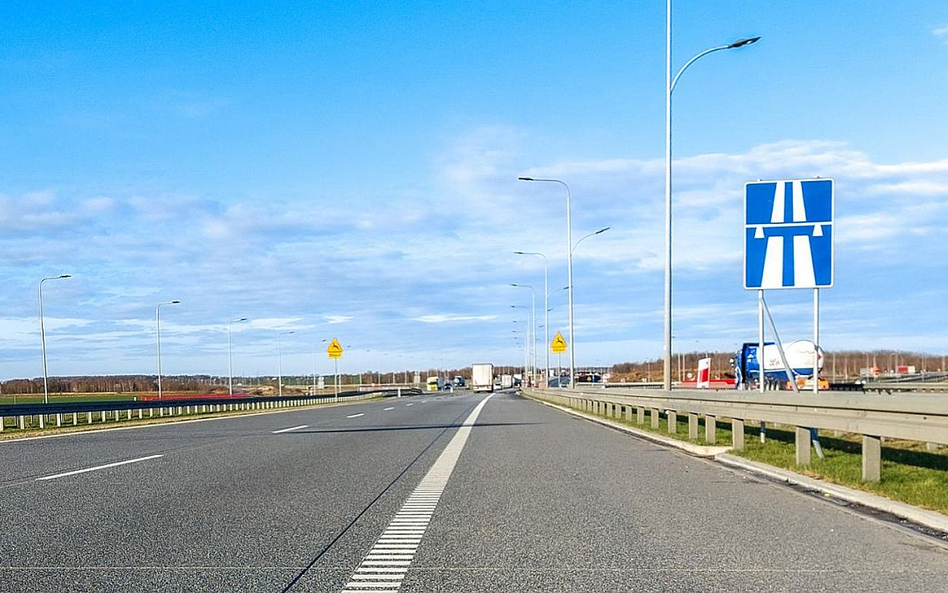 Prace na autostradzie A1 prowadzone są w ramach napraw gwarancyjnych