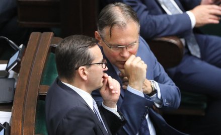 Mateusz Morawiecki i Arkadiusz Mularczyk