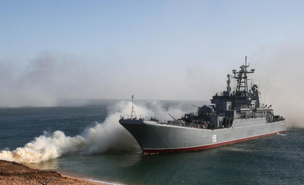 Rosyjski okręt desantowy „Cezar Kunikow”