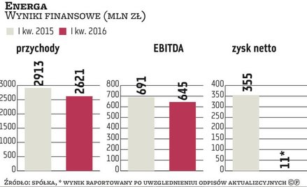 Energa rozczarowała wysokością dywidendy