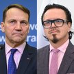 Minister finansów i gospodarki Andrzej Domański, minister spraw zagranicznych Radosław Sikorski i mi