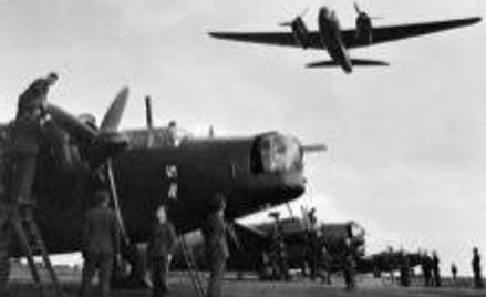 Samoloty Vickers Wellington 300. Dywizjonu Bombowego. Fotografia ze zbiorów Imperial War Museums