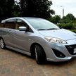 Nowa Mazda 5 jest o 80 mm dłuższa niż poprzedni model i mierzy 4585 mm