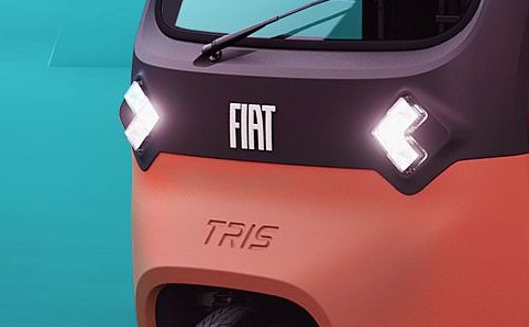 Tak wygląda trójkołowy elektryczny Fiat. To sukcesor kultowego modelu Piaggio