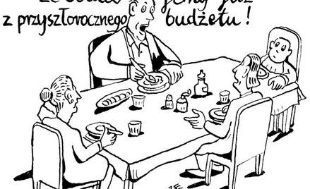 Komentarz rysunkowy. Przyszłoroczny budżet