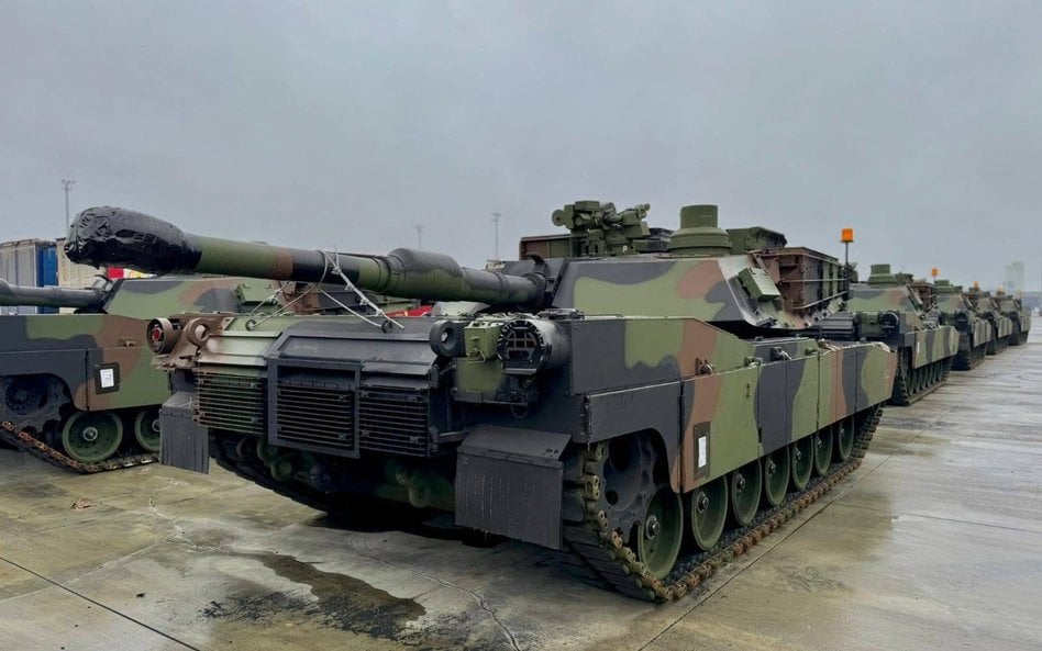 Polscy żołnierze odebrali już 182 sztuki Abramsów w najnowszej wersji M1A2 SEPv3