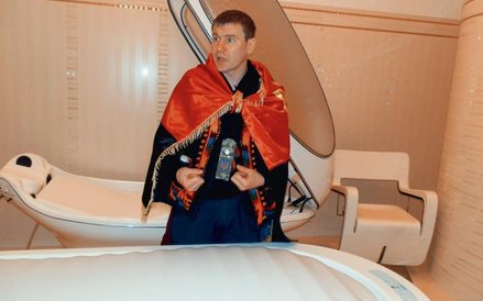 Przewodnik Petro: szczupły, zacięty, weteran Majdanu