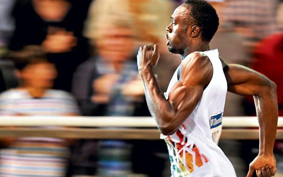 Usain Bolt jest najpoważniejszym kandydatem do zwycięstwa w biegu na 100 metrów