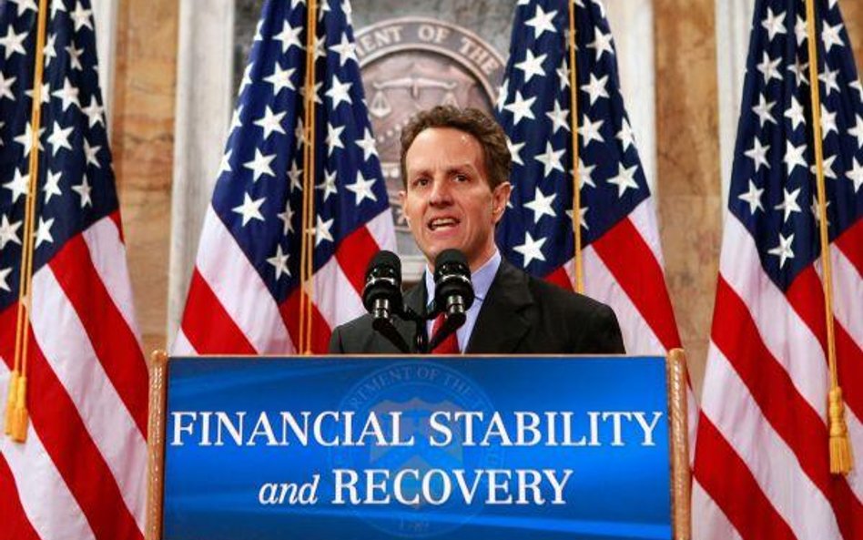 Timothy Geithner, sekretarz skarbu USA