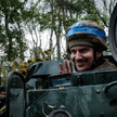 Ukraiński żołnierz w rejonie Kupiańska