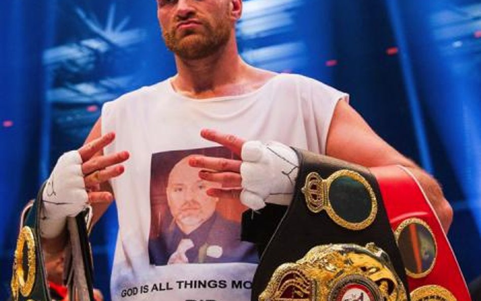 Tyson Fury po zdobyciu mistrzostwa świata w wadze ciężkiej