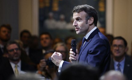Emmanuel Macron mówi o gwarancjach bezpieczeństwa dla Rosji