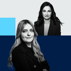 Marzena Tabor-Olszewska, zastępczyni redaktora naczelnego „Rzeczpospolitej” i Daria Chibner, redakto