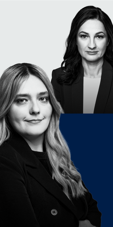 Marzena Tabor-Olszewska, zastępczyni redaktora naczelnego „Rzeczpospolitej” i Daria Chibner, redakto