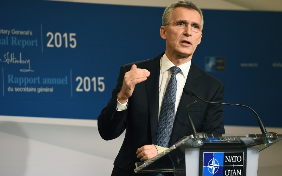 Szef NATO Jens Stoltenberg