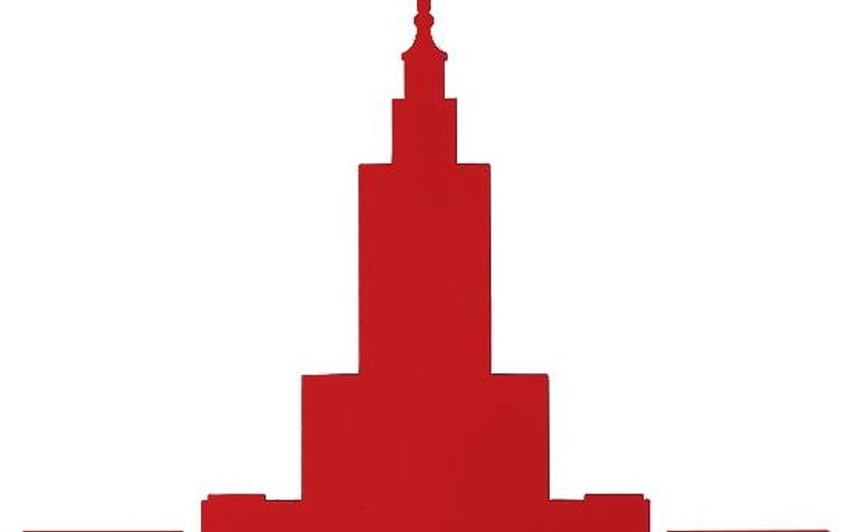 Wieszak z Pałacem Kultury projektu Roberta Szuby