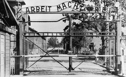 Brama obozu w Auschwitz
