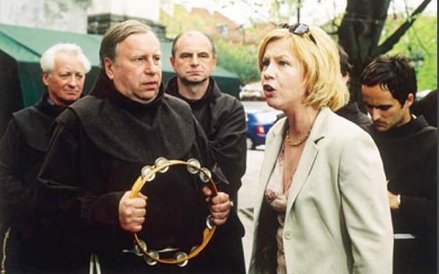 Małgorzata Zajączkowska z Jerzym Stuhrem w Pogodzie na jutro