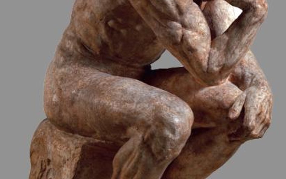 „Myśliciel”, 1904, model w gipsie