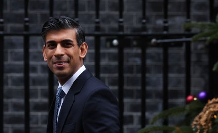 Premier Wielkiej Brytanii Rishi Sunak