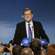 Premier Mariano Rajoy w czasie powyborczej konferencji