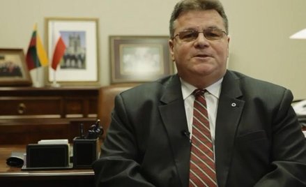 Litewski minister spraw zagranicznych Linas Linkevičius