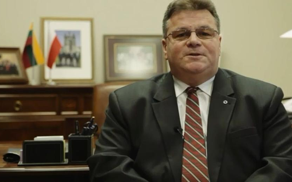 Litewski minister spraw zagranicznych Linas Linkevičius