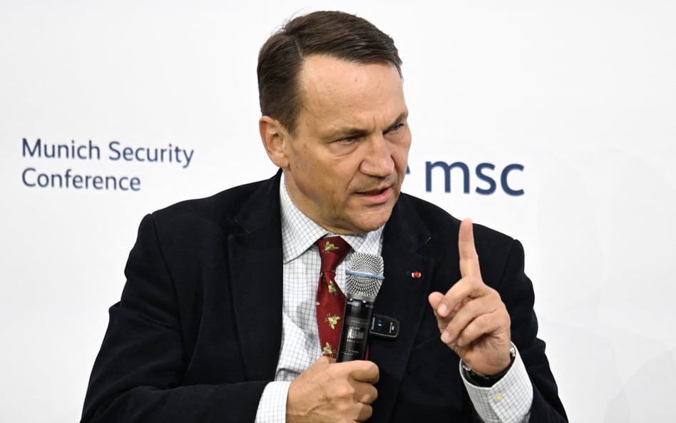 Minister spraw zagranicznych Radosław Sikorski