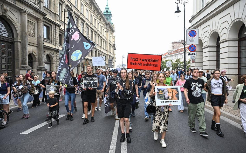 Manifestacja przeszła centralnymi ulicami stolicy