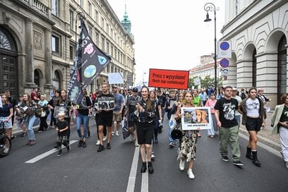 Manifestacja przeszła centralnymi ulicami stolicy