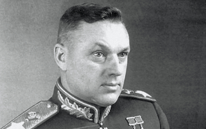 Konstanty Rokossowski (1889–1968) – na zdjęciu w mundurze marszałka Związku Radzieckiego
