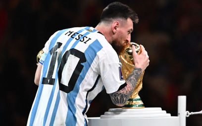 Messi z Pucharem Świata