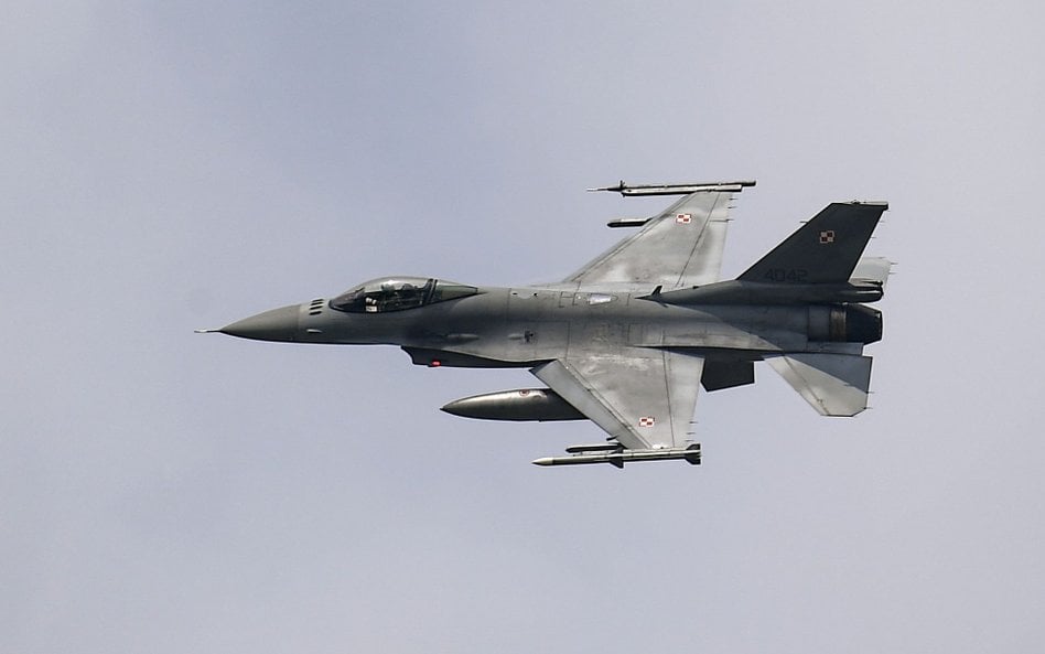 Samolot F-16 Polskich Sił Powietrznych (fot. ilustracyjna)